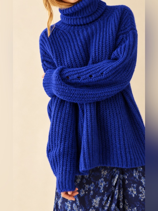 ba&sh Sweaters - ba&sh Cashmere Blend Oversized Cowl-neck Sweater US Size 6